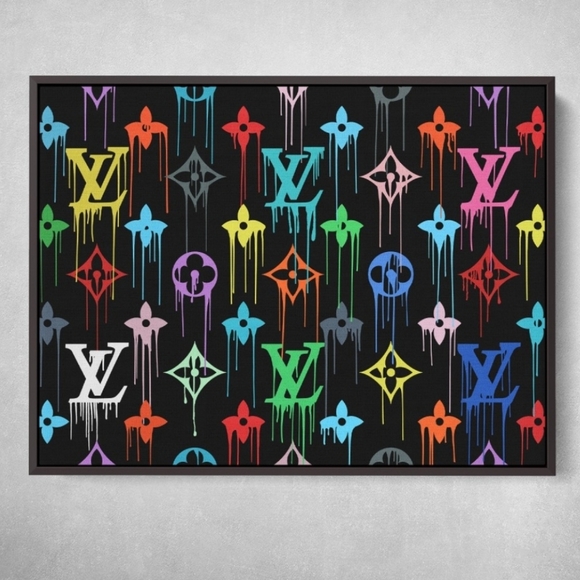 LV ART  Louis Vuitton 8 1/2x11 wall art